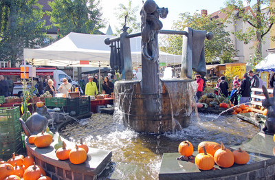 Der Bauernmarkt in Ramstein hält für die Besucher zahlreiche Attraktionen bereit
