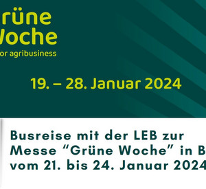 Daten Grüne Woche