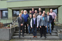 Die Ausschussmitglieder "Grünland" mit Kammerpräsident Ökonomierat Norbert Schindler (l.).