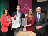 Staatsehrenpreis des Landes Rheinland-Pfalz für das Weingut Hartmann, Robert, Gudrun und Christian Hartmann GbR.