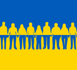 Flagge Ukraine