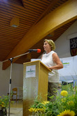 Rita Lanius-Heck, Präsidentin des Landfrauenverbandes Rheinland-Nassau, spricht Schlusswort