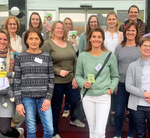Die frisch geschulten Fachkräfte für den Ernährungsführerschein.