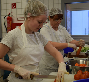 Arbeiten in der Küche