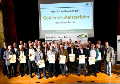 Beeindruckende Lebensleistung Goldener Meister gewürdigt