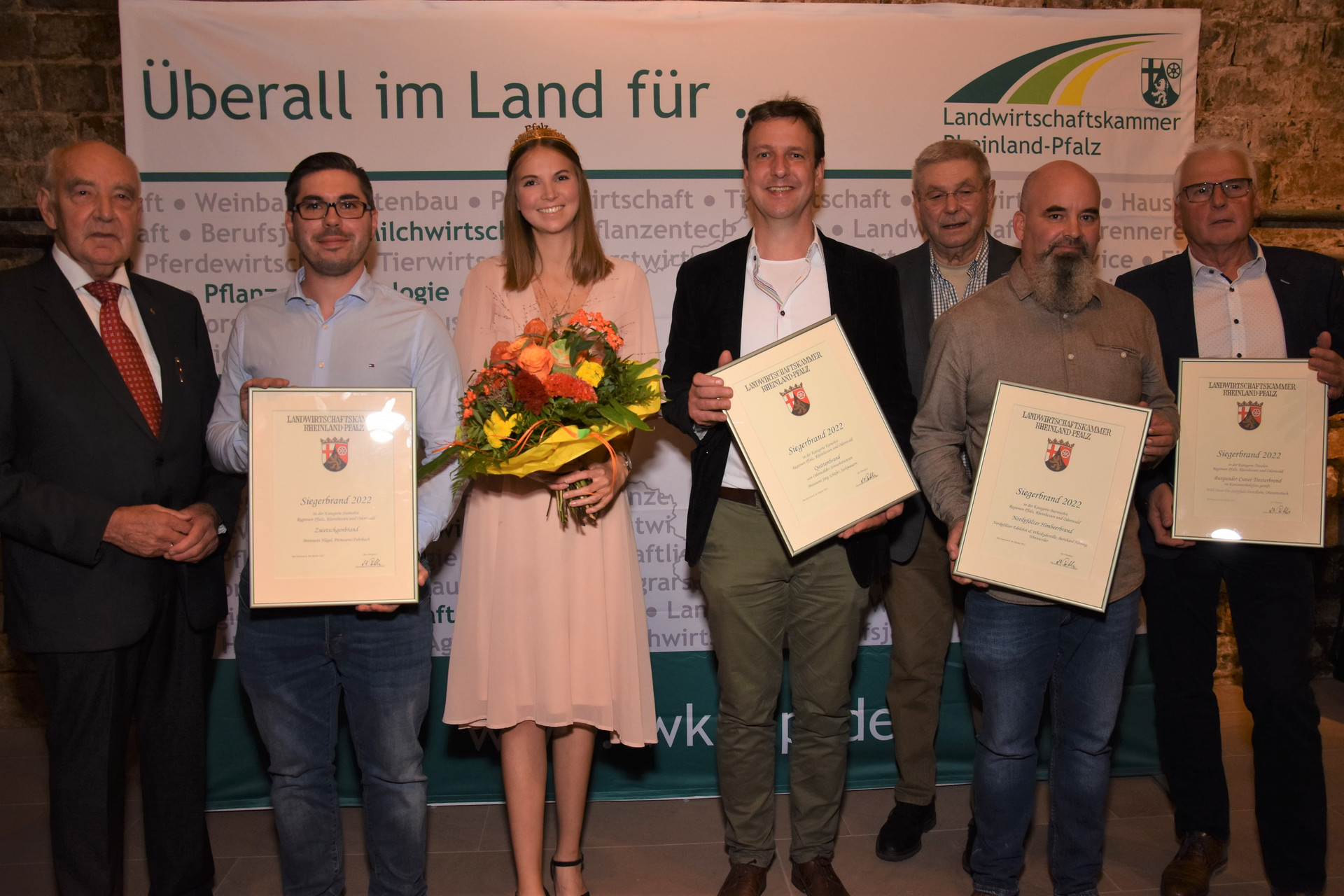 Gruppenbild Siegerbrände Pfalz