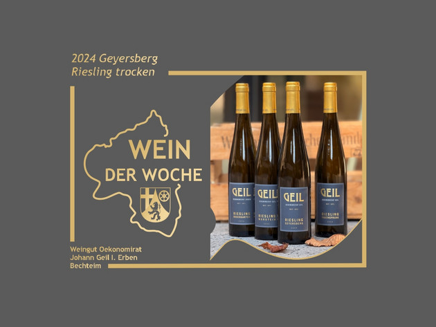 „2024 Geyersberg Riesling trocken" „2024 Geyersberg Riesling trocken"