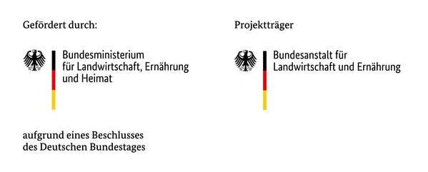 Kombilogo mit Förderzusatz und Projektträger BLE